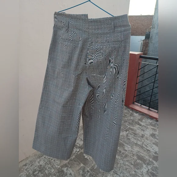 Korean checked culottes - Picture 9 of 9